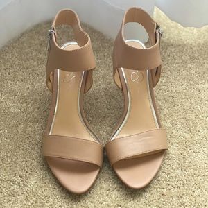 Nude Zip Heel
